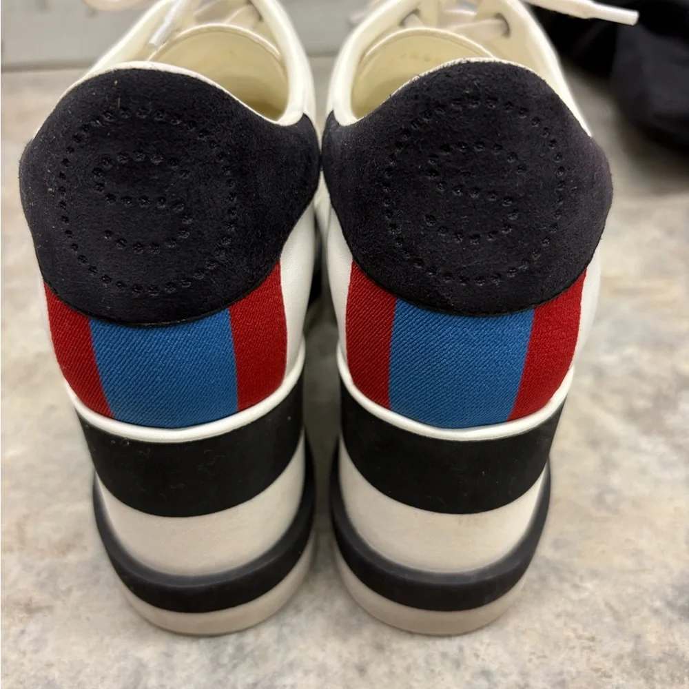 Stella‎ McCartney Stylish White Platform Sneakers